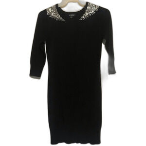 A.Byer Black Sweater Dress size Medium